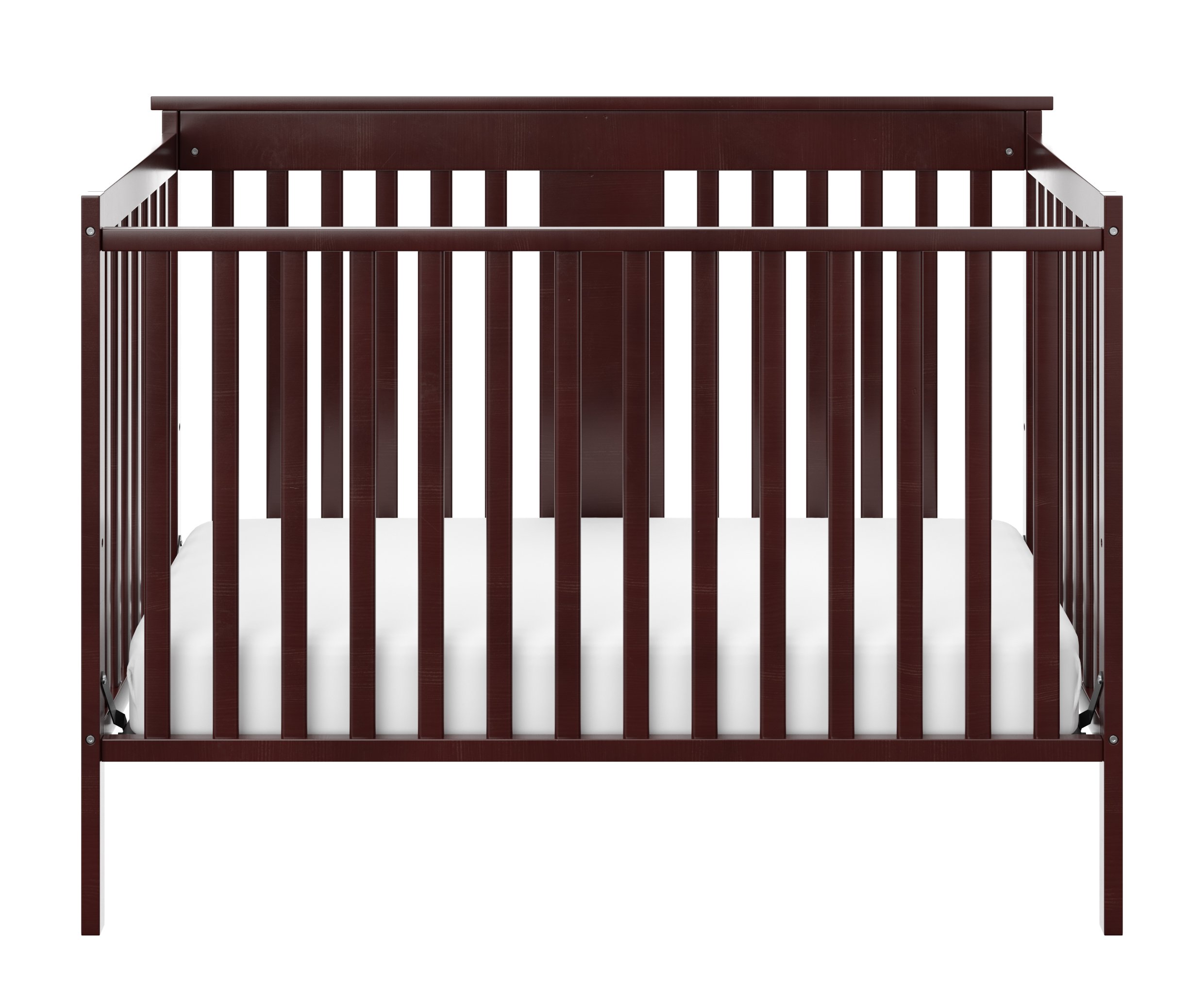 Stork Craft Mission Ridge Fixed Side Convertible Crib, Espresso